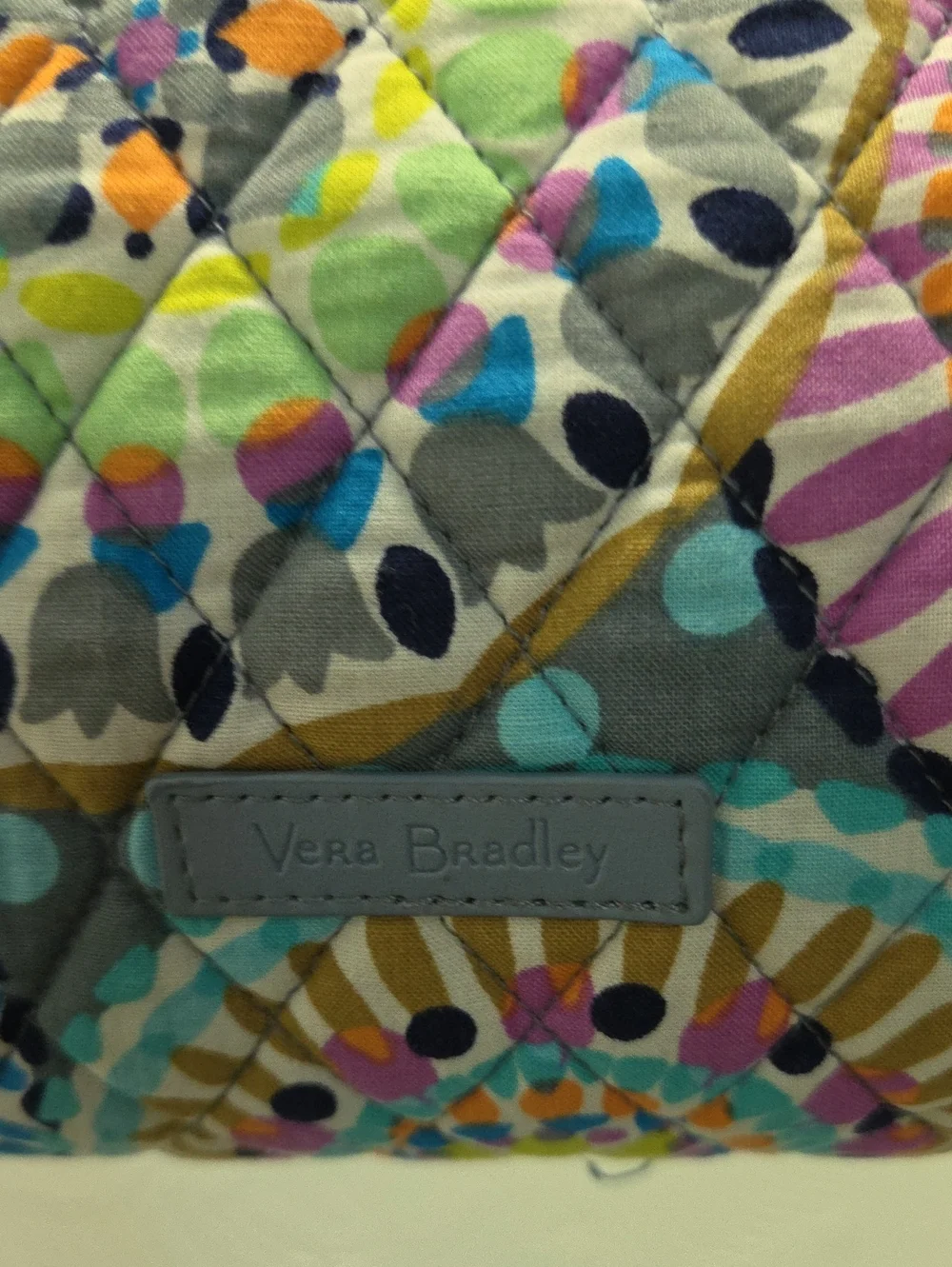 Vera Bradley Quilted Multicolor Mosaic Tote Bag - Women